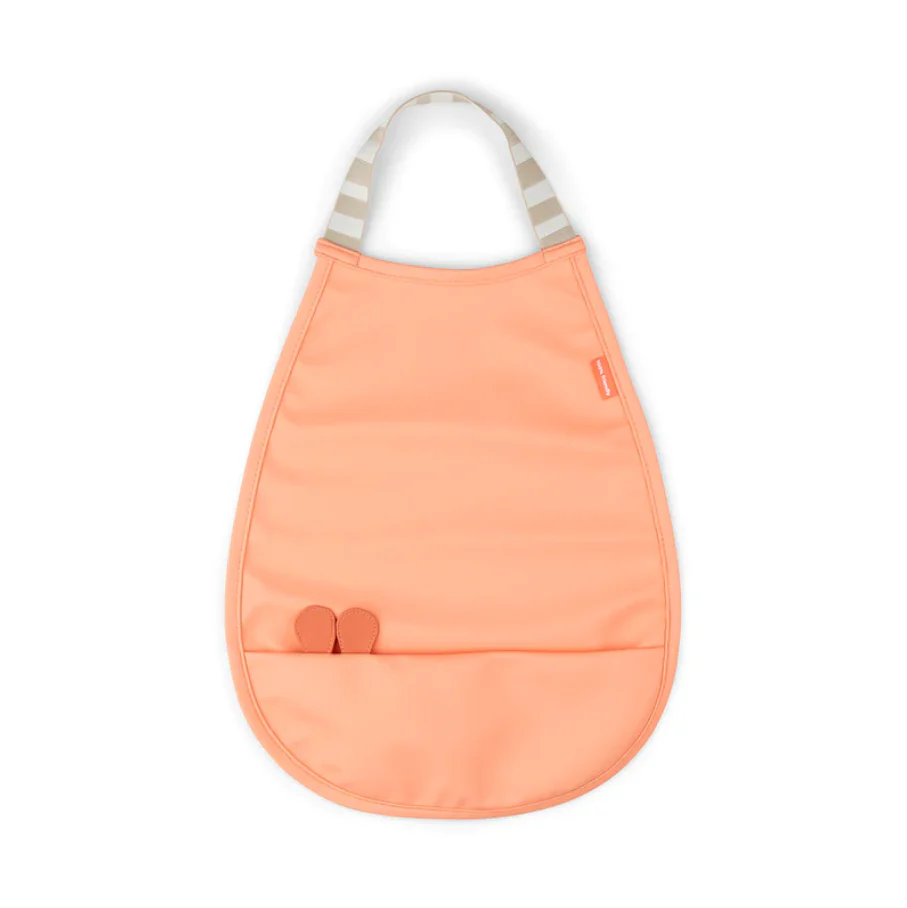 Done By Deer Bib Raffi Coral