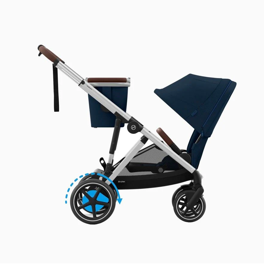 Cybex Pack eGazelle S + Alcofa + Cloud G Plus + Adaptadores + Base G Ocean Blue