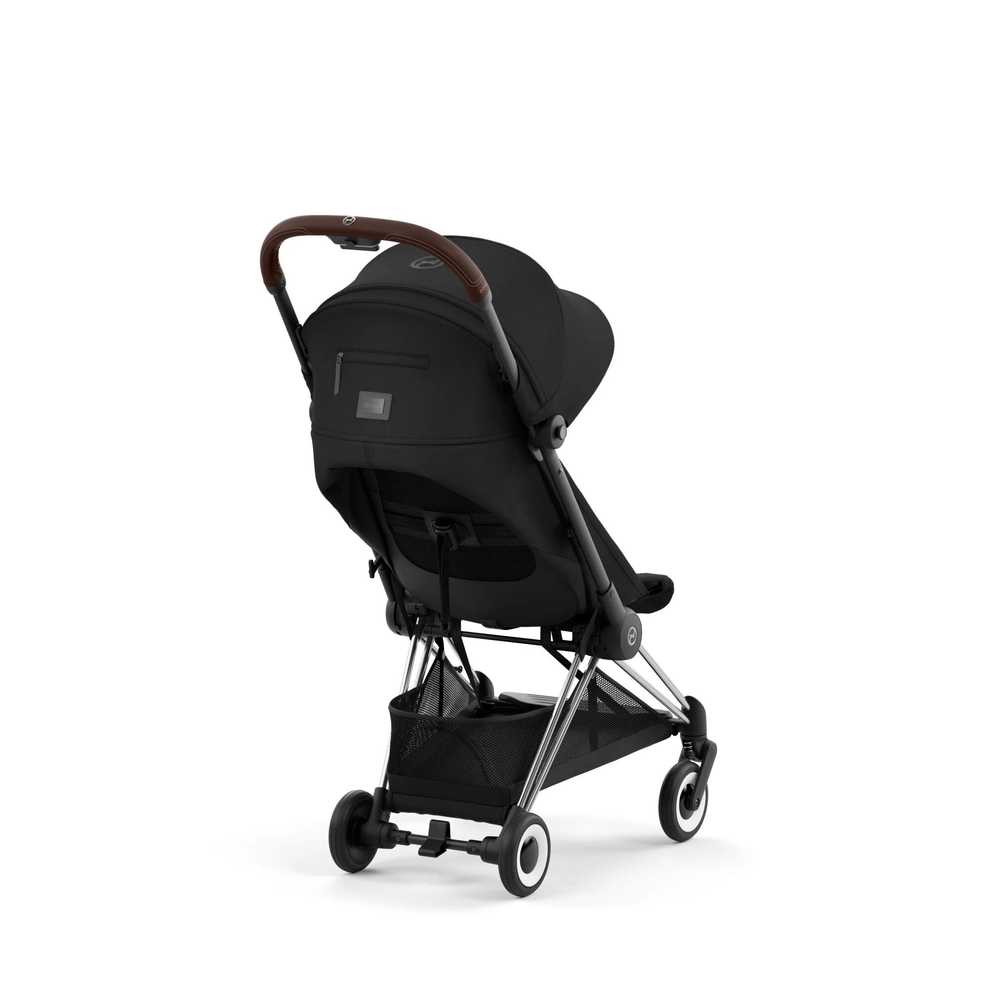 Cybex Coya Chrome Dark Brown Sepia Black