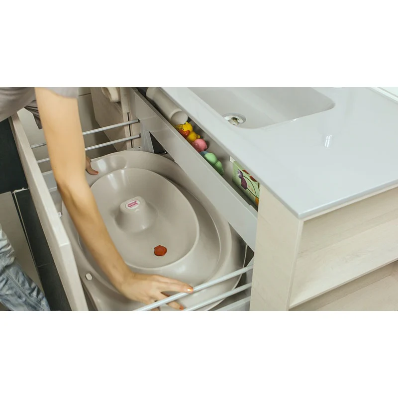 OKBaby Banheira Onda Slim Branca