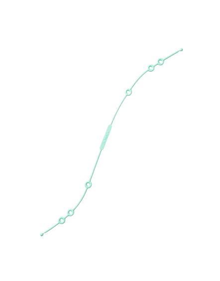 Saro Apanha Tudo em Silicone Menta