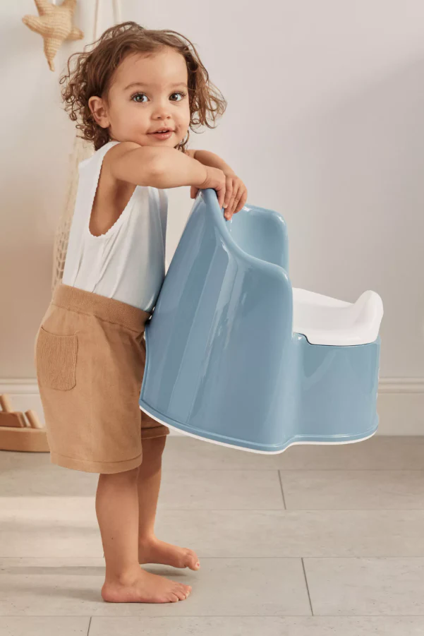 Babybjorn Bacio Potty Chair Deep Blue White