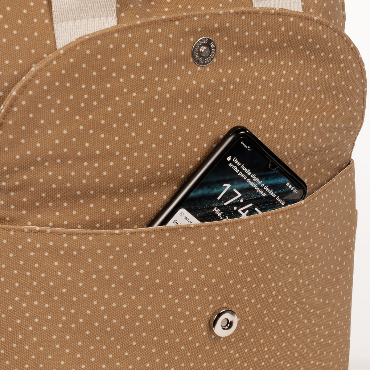 Walking Mum Mochila Poppy Dots Canela