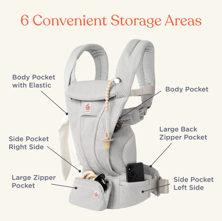 Ergobaby Omni Deluxe Mesh Canyon Clay