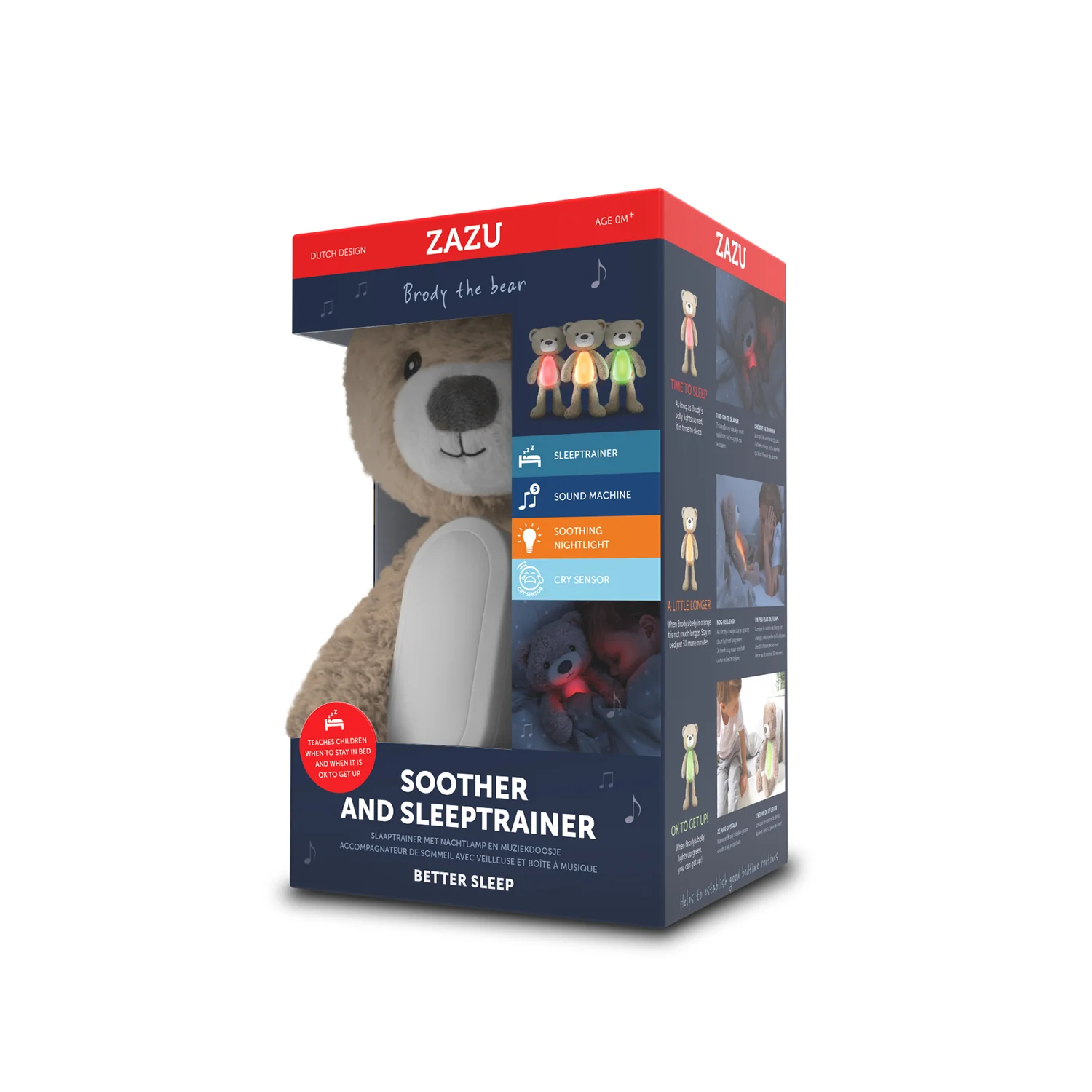 Zazu Kids Brody SleepTrainer Taupe