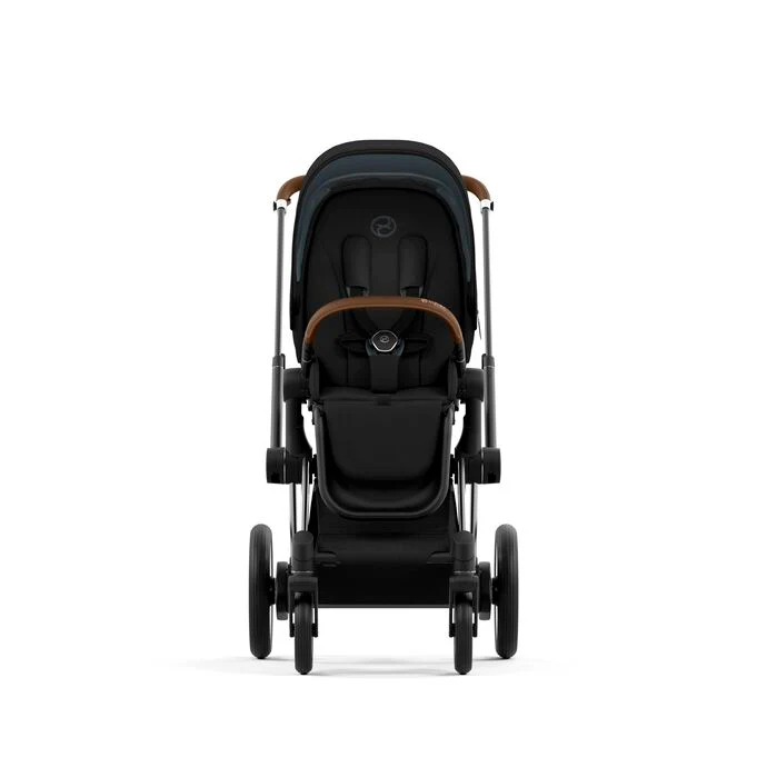 Cybex e-priam assento & chassi chrome brown
