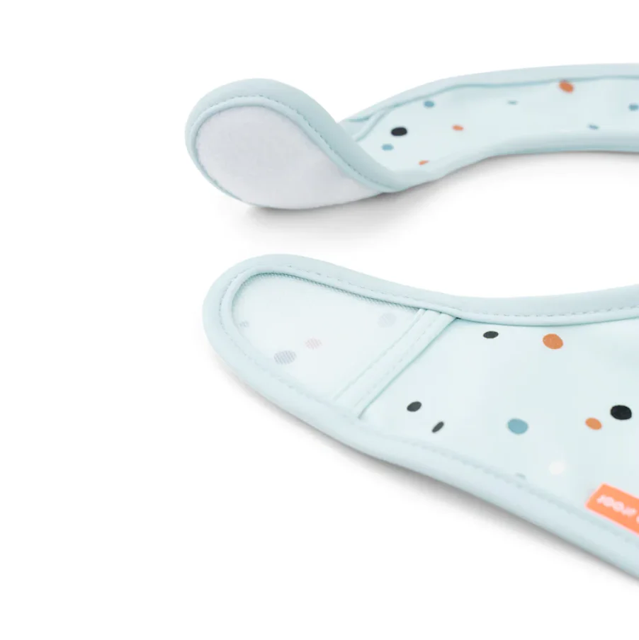 Done By Deer 2 Bib Velcro Elphee Blue