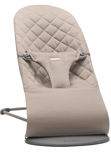 Babybjorn Espreguiçadeira Bliss Algodão Sand Grey