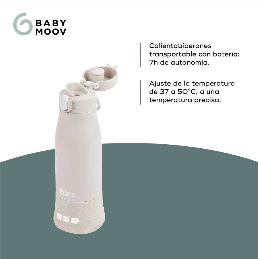 Babymoov Aquecedor de Biberões Portátil Moov & Feed