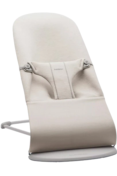 Babybjorn Espreguiçadeira Bliss 3D Jersey Beige Claro