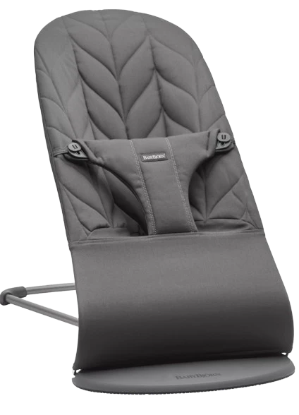 Babybjorn Espreguiçadeira Bliss Algodão Petalas Antracite