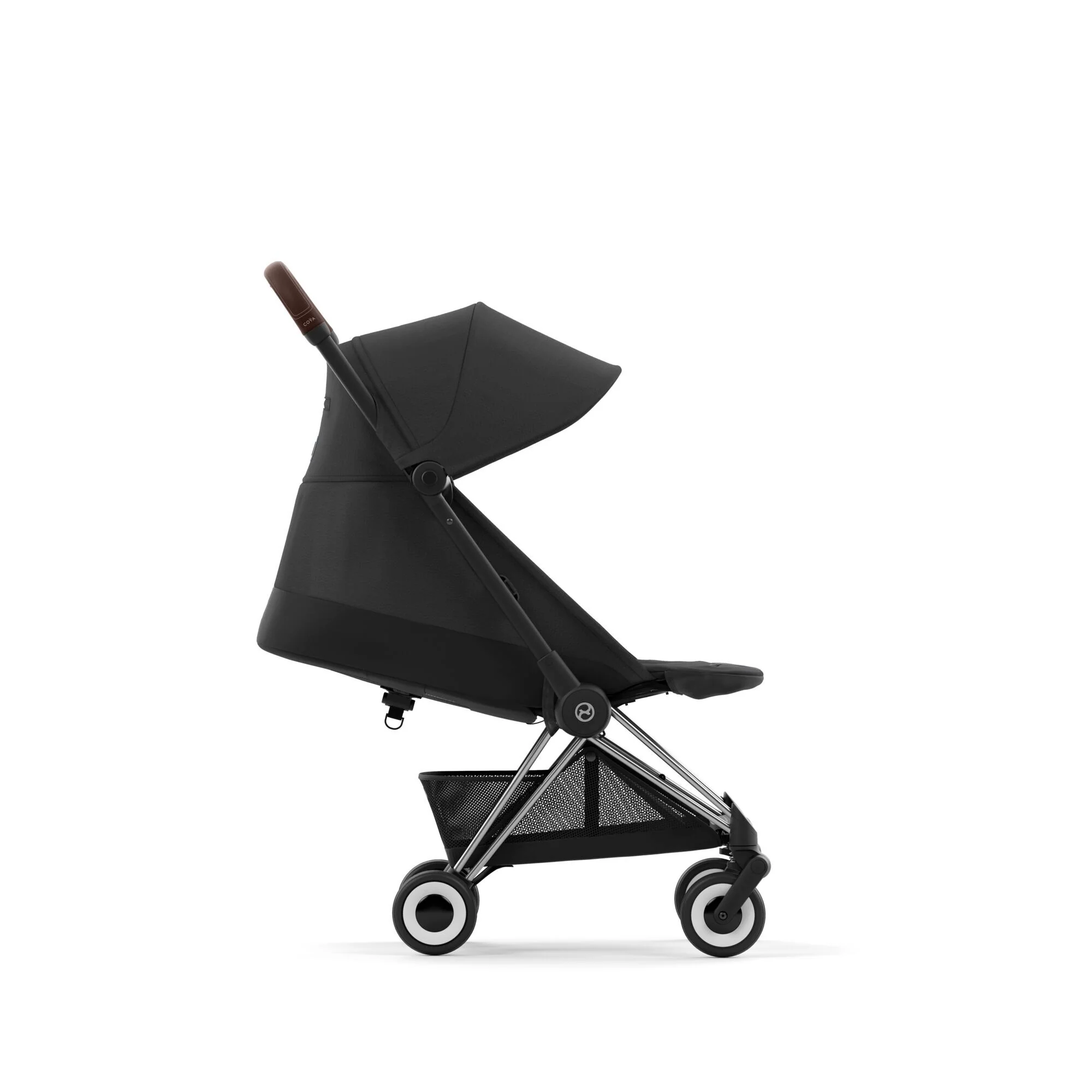Cybex Coya Chrome Dark Brown Sepia Black