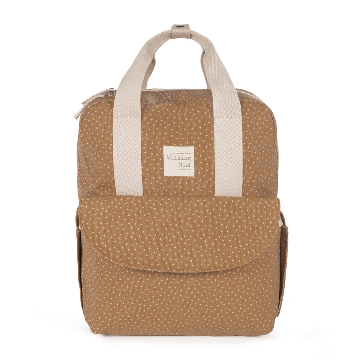 Walking Mum Mochila Poppy Dots Canela