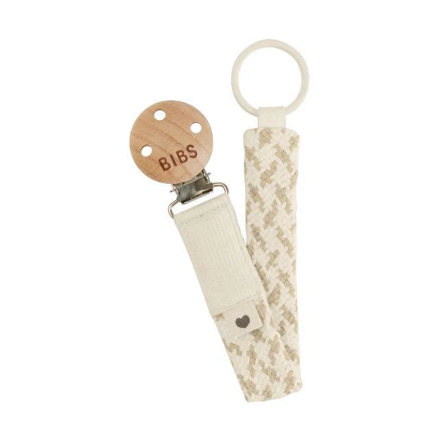 Bibs Corrente de Chuchas Trançado Ivory/Vanilla