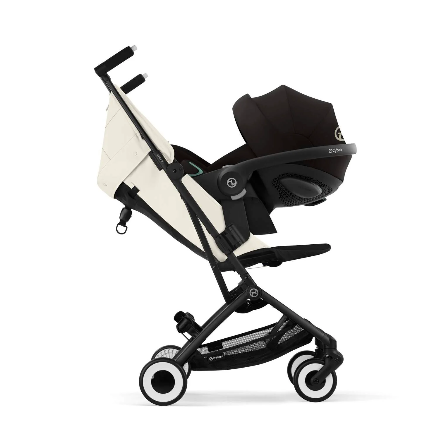 Cybex Libelle BLK Canvas White