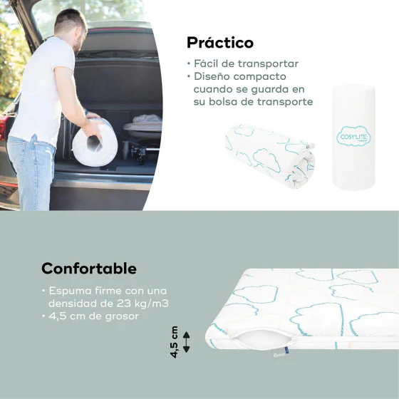 Babymoov Colchão Viagem Cozy Lite Nomad