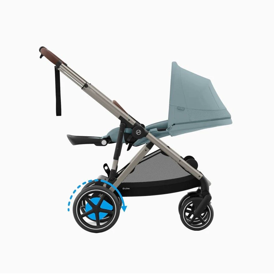 Cybex Pack eGazelle S + Alcofa + Cloud G Plus + Adaptadores + Base G Stormy Blue