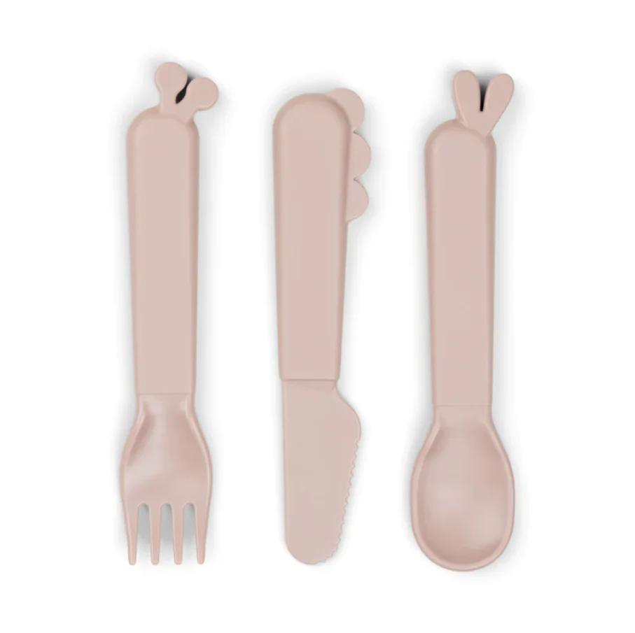 Done By Deer Conjunto de Talheres Deer Friends Powder