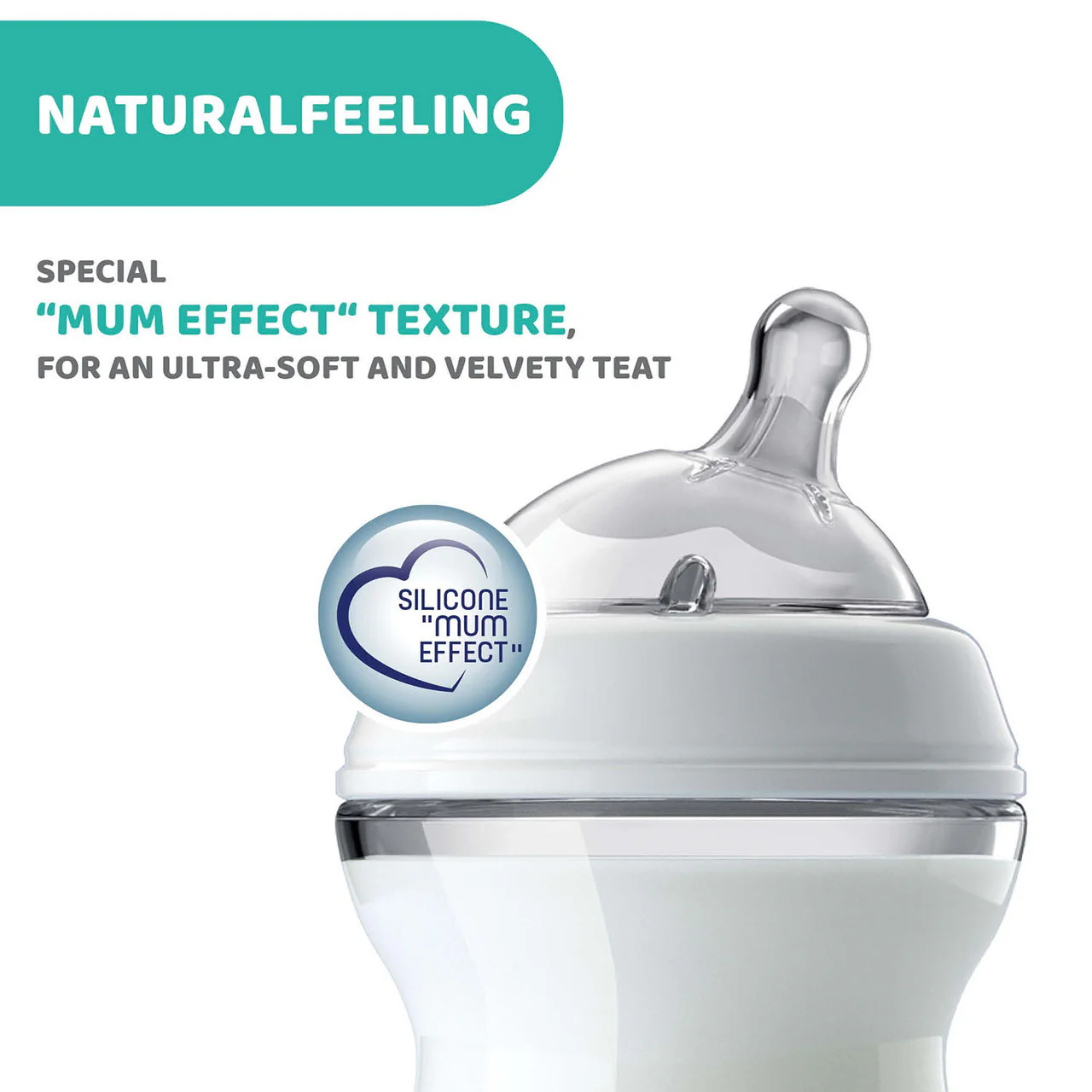 Chicco tetina natural feeling fluxo regulável 4m+