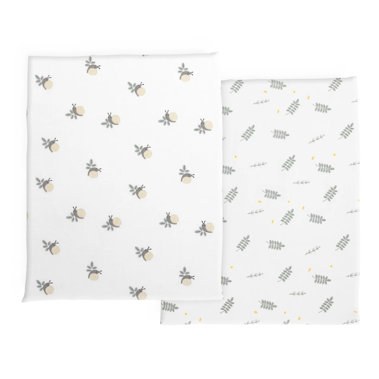 Chicco Conj 2 Lençois de Baixo Bambu para Next2Me Greenery