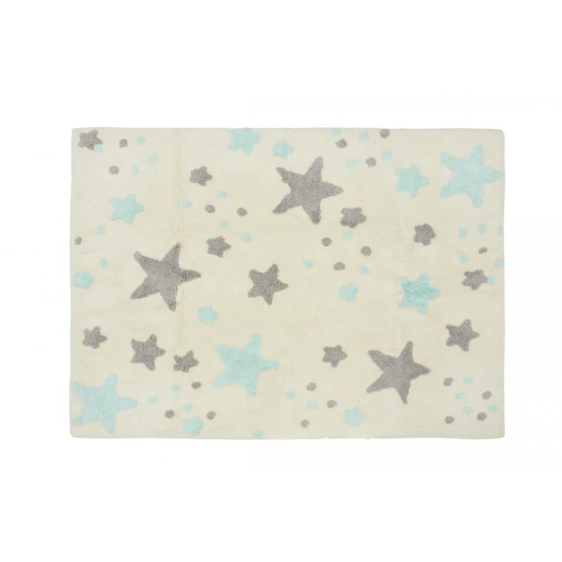 Aratextil tapete chuva de estrelas multi 120x160