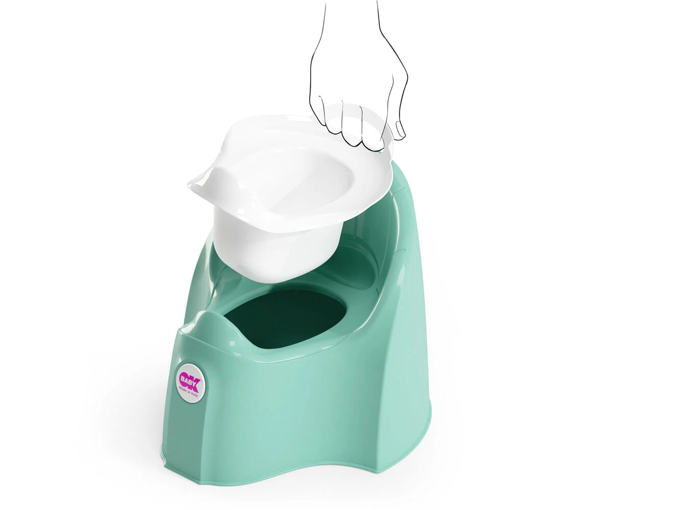 OKBaby Bacio Pasha Turquesa