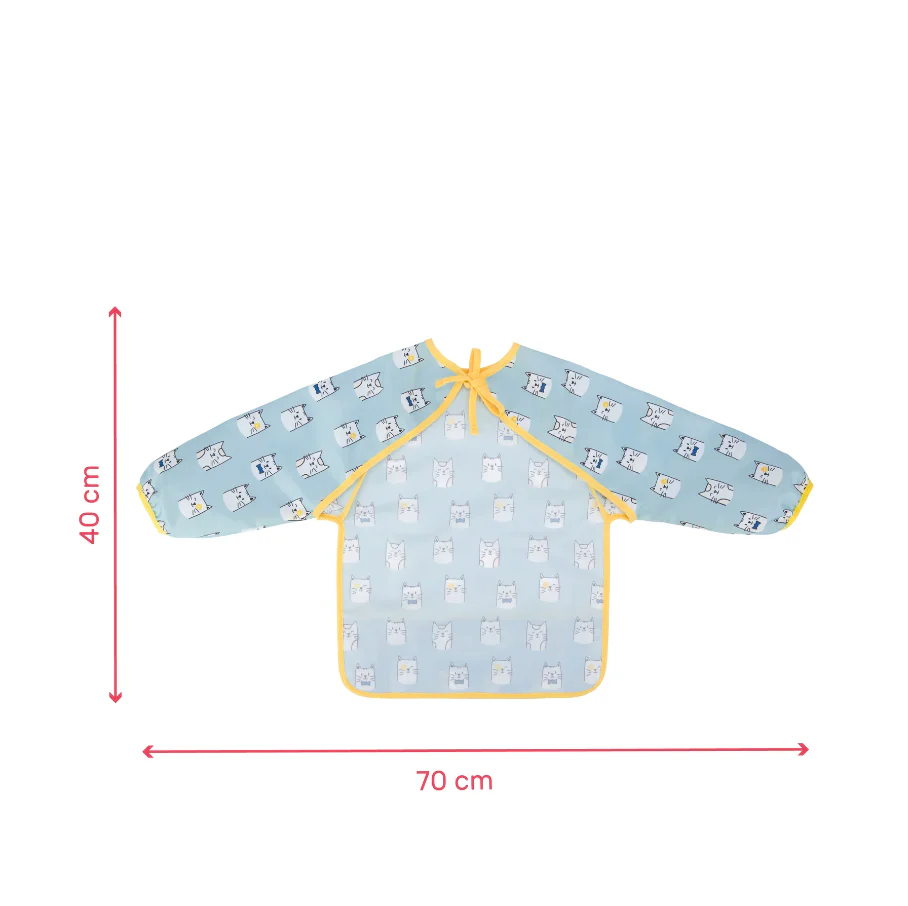 Badabulle Babete Mangas Azul