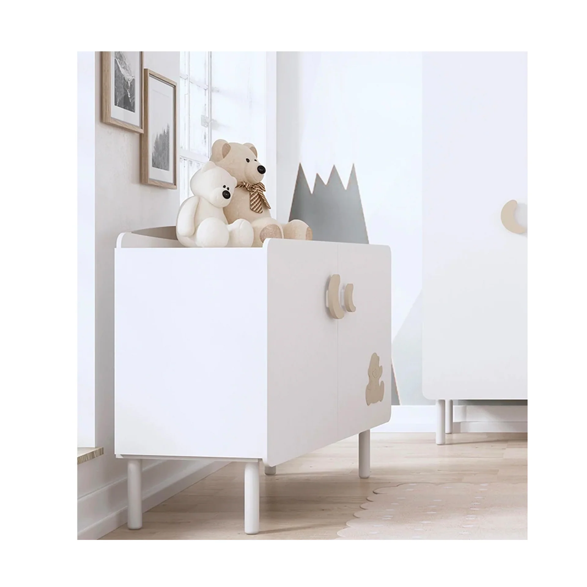 Trama Cómoda Kuma Branco Terra Claro