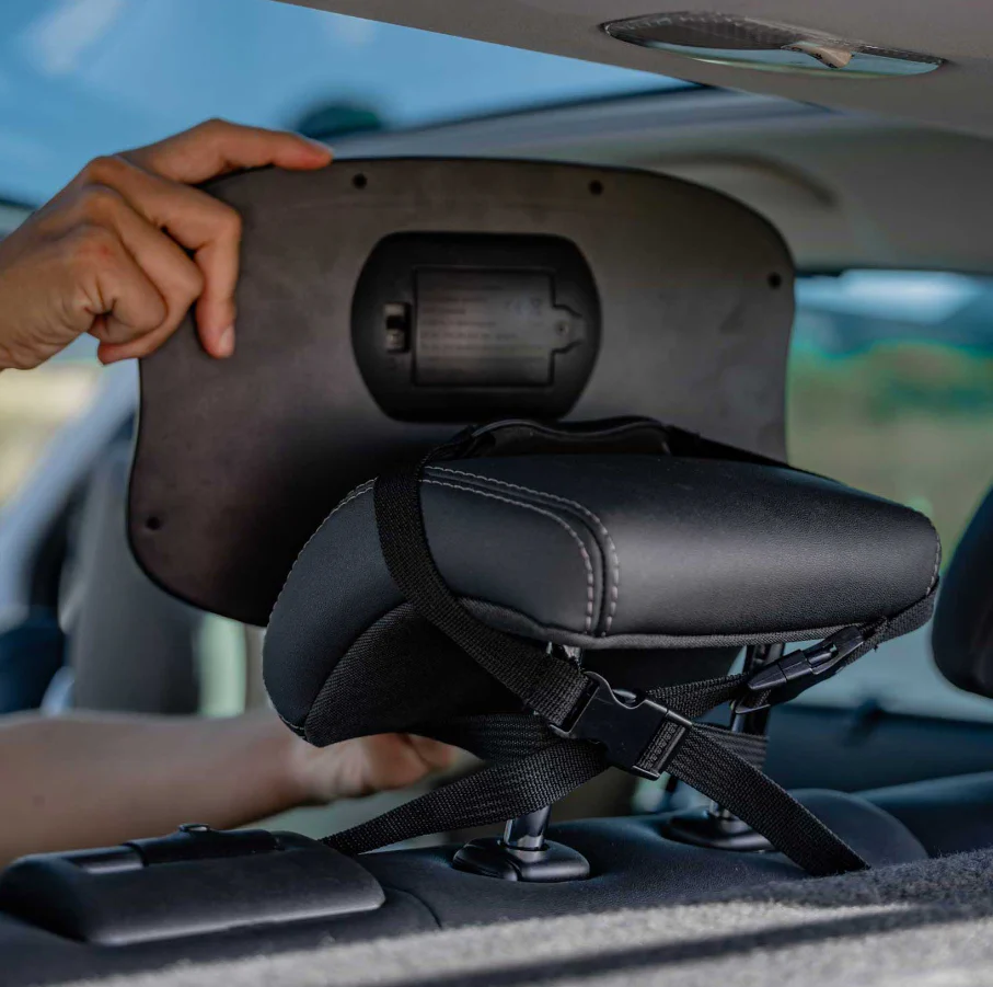 Ezimoov Espelho Para Banco Traseiro com Luz e Comando