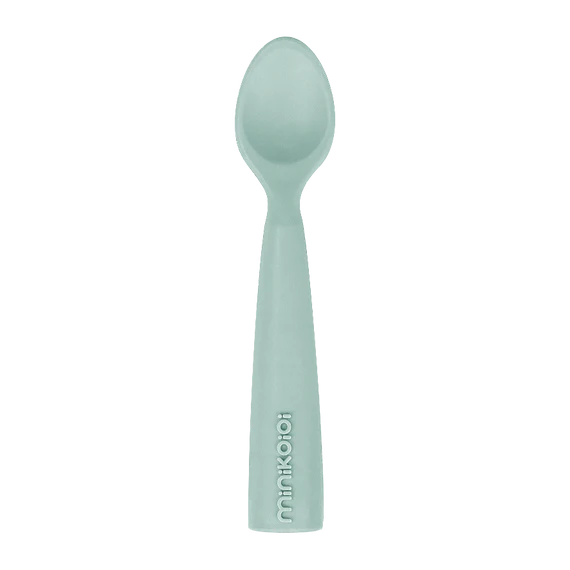Minikoioi Colher em Silicone River Green