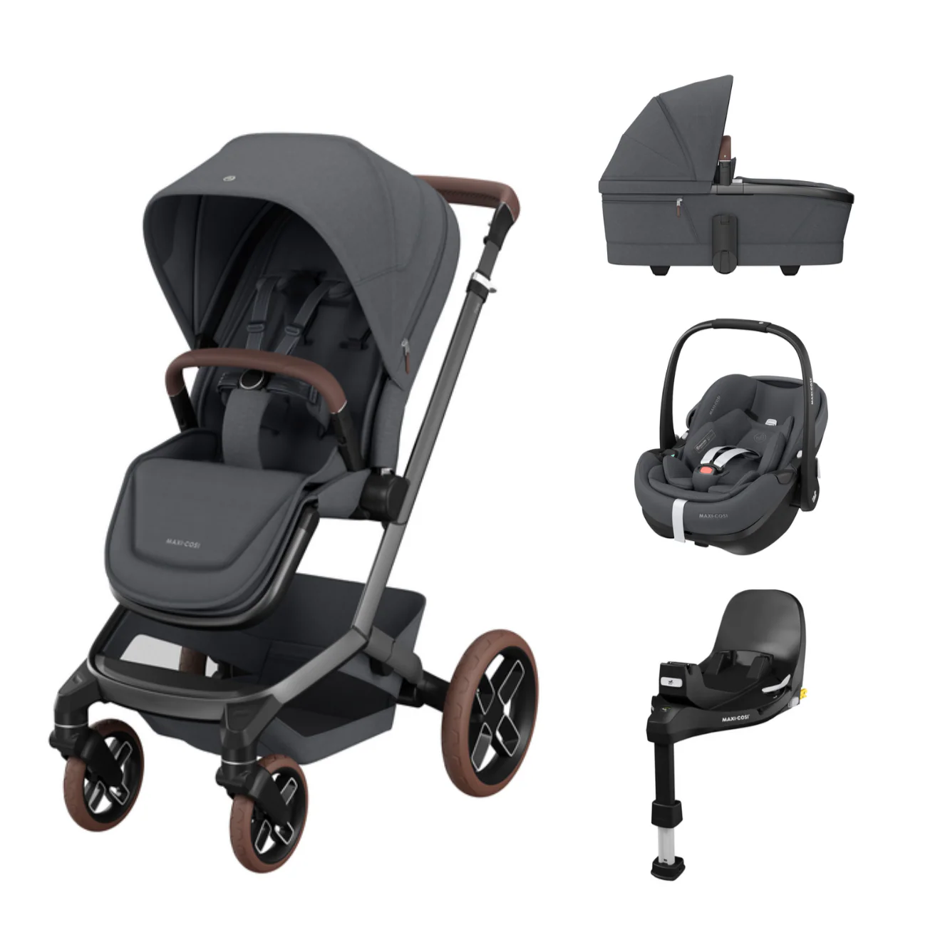 Maxi Cosi Pack Fame Twillic Graphite