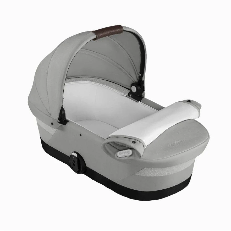 Cybex Pack eGazelle S + Alcofa + Cloud G Plus + Adaptadores + Base G Stone Grey