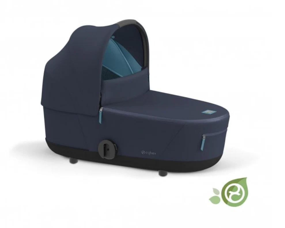 Cybex Mios Chrome Brown Seat Pack e Alcofa Lux Dark Blue