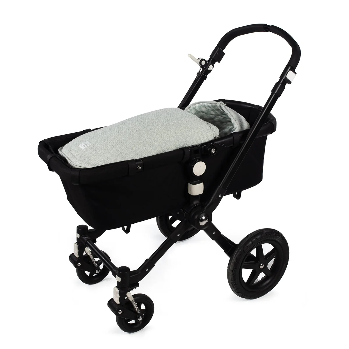 Walking Mum Footmuff 2 em 1 I Love Vichy Verde