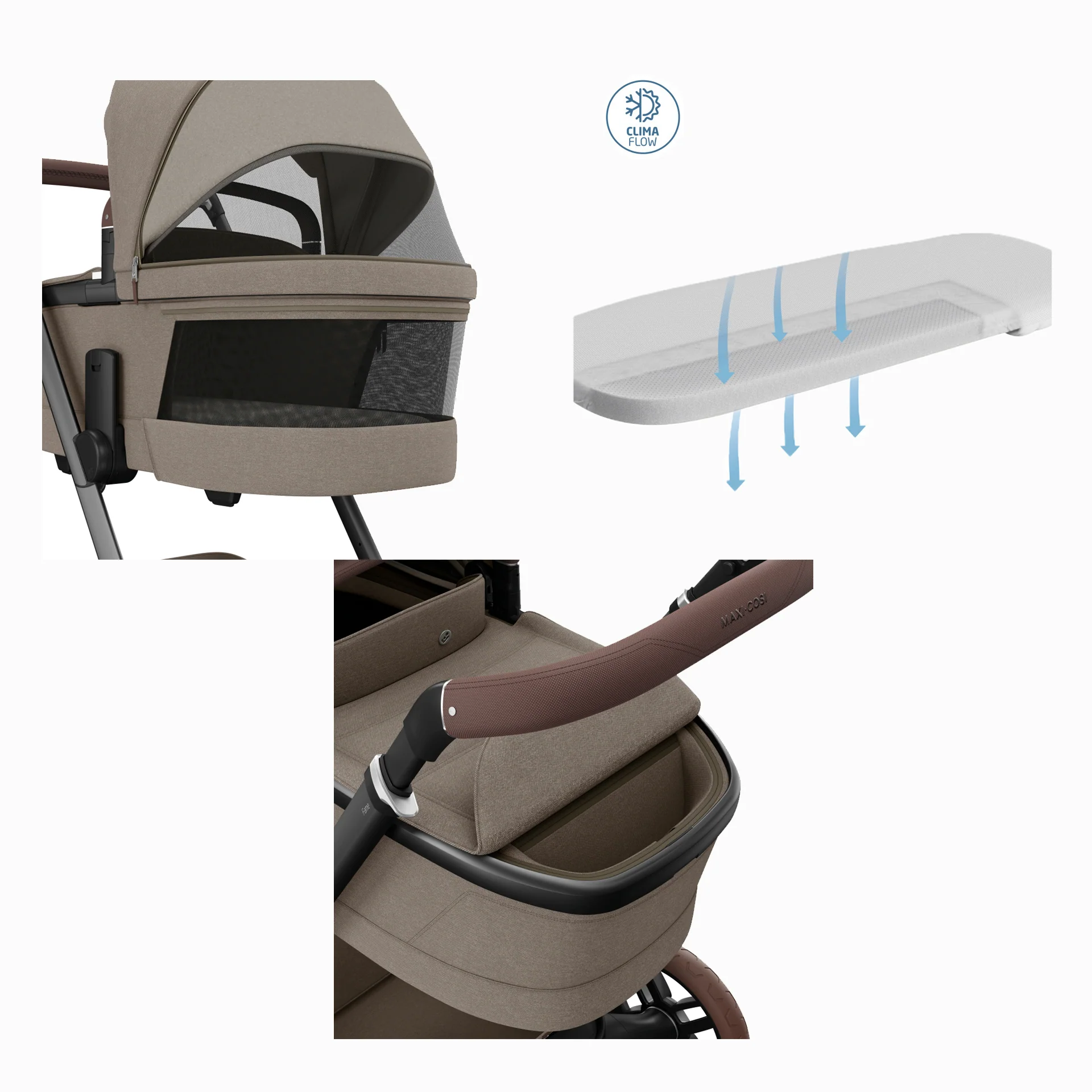 Maxi Cosi Alcofa Fame Twillic Truffle