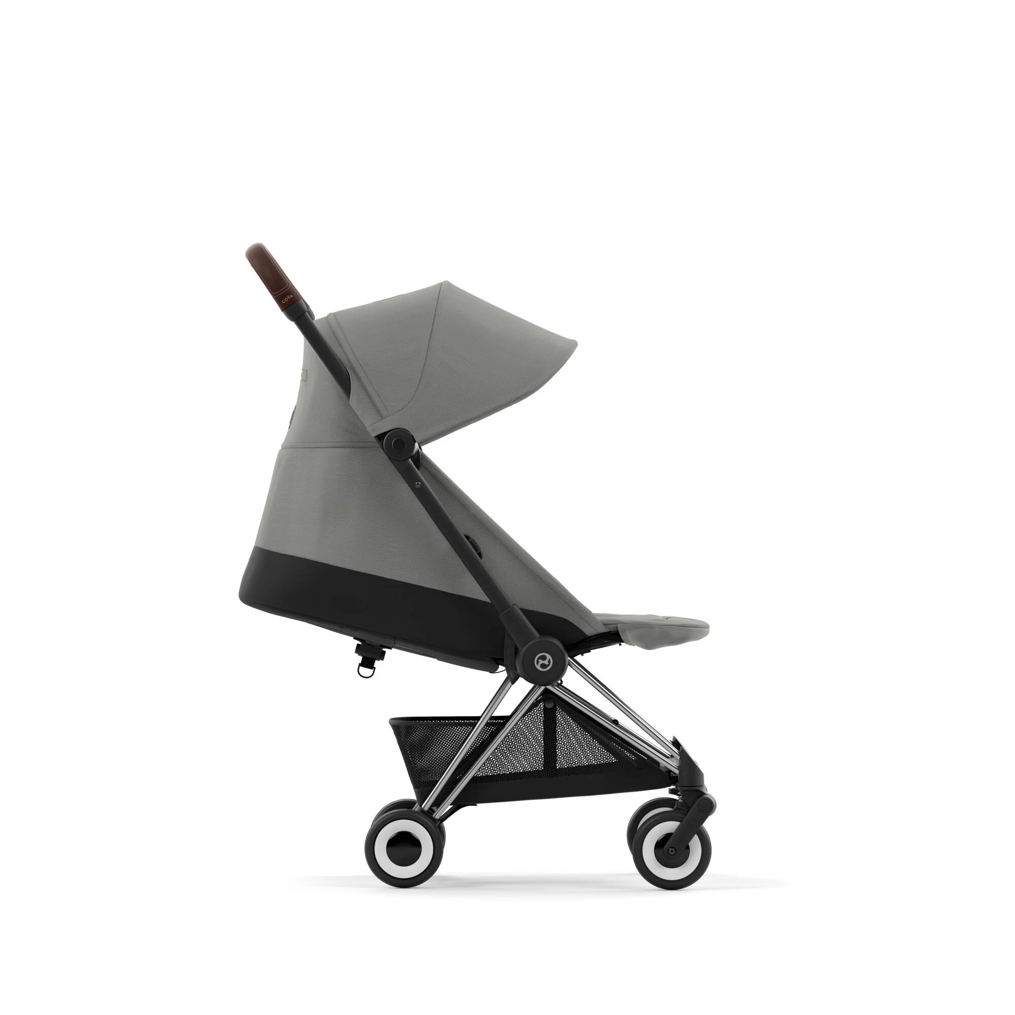 Cybex Coya Chrome Dark Brown Mirage Grey