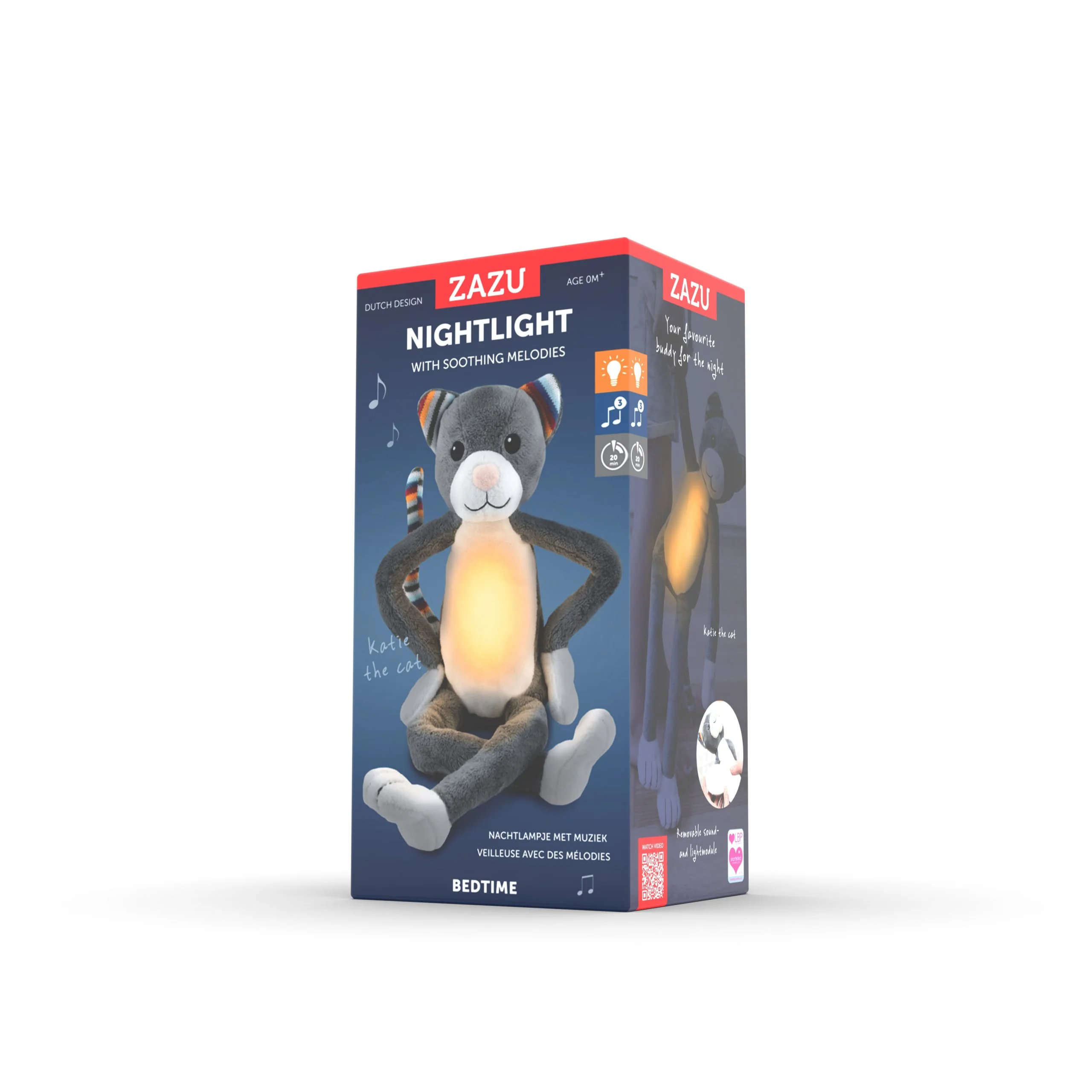 Zazu Kids Katie Soft Toy NihtLight