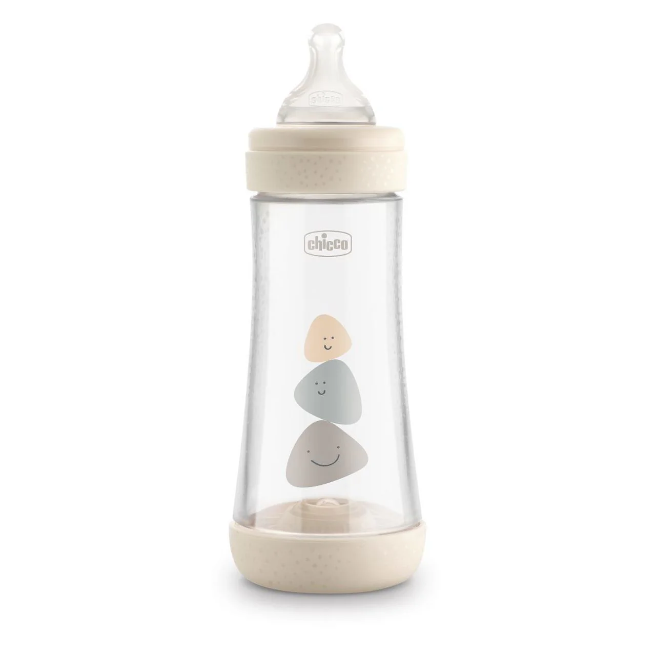 Chicco biberão perfect5 bege 300 ml