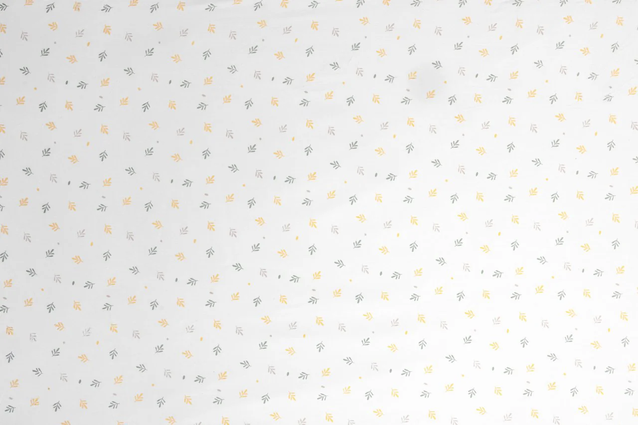 Chicco Conjunto 2 Lençois Bambu Cima e Baixo Next2Me Foliage