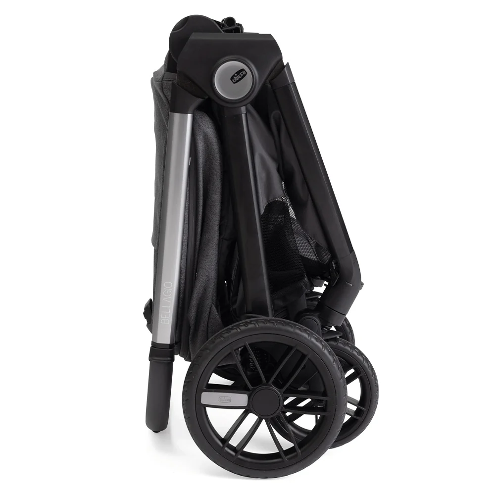 Chicco Duo Bellagio com First Recline Black Satin + Base iFull 360