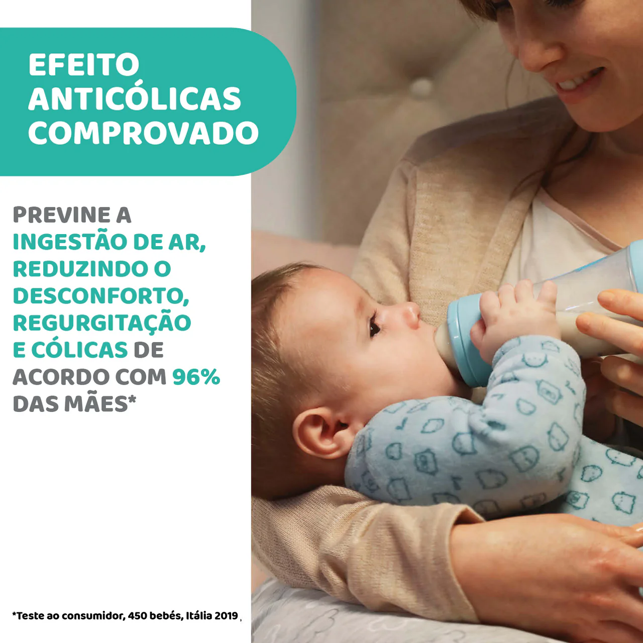 Chicco biberão perfect5 rosa 150 ml