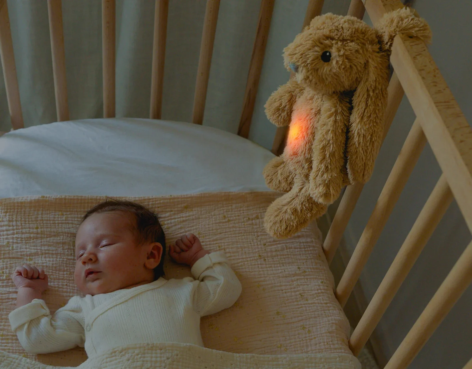 Zazu Kids Ro Sleep Soother Recarregavel White