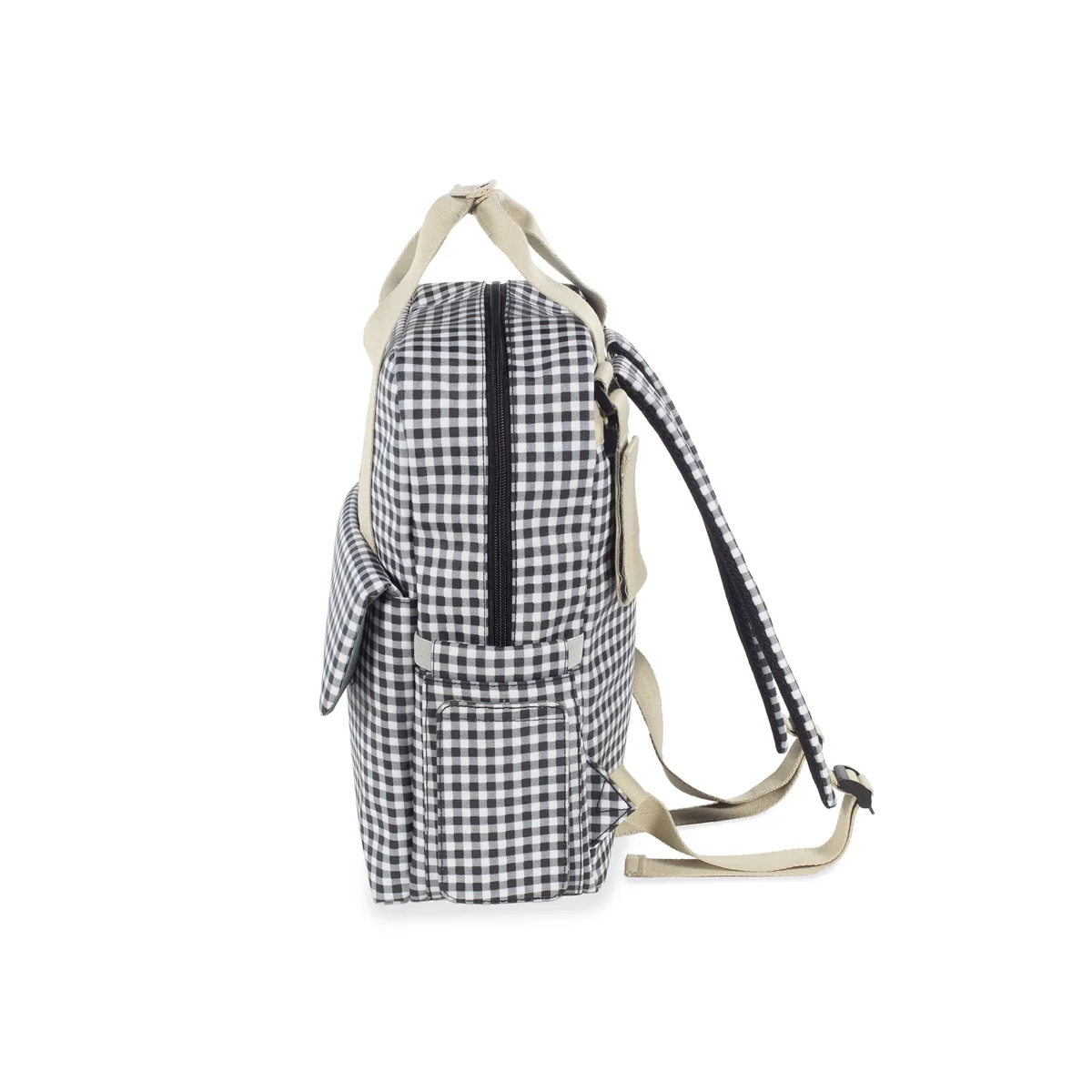 Walking mum mochila i love vichy preto