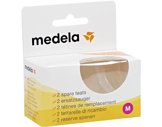 Medela tetina fluxo medio 2pcs