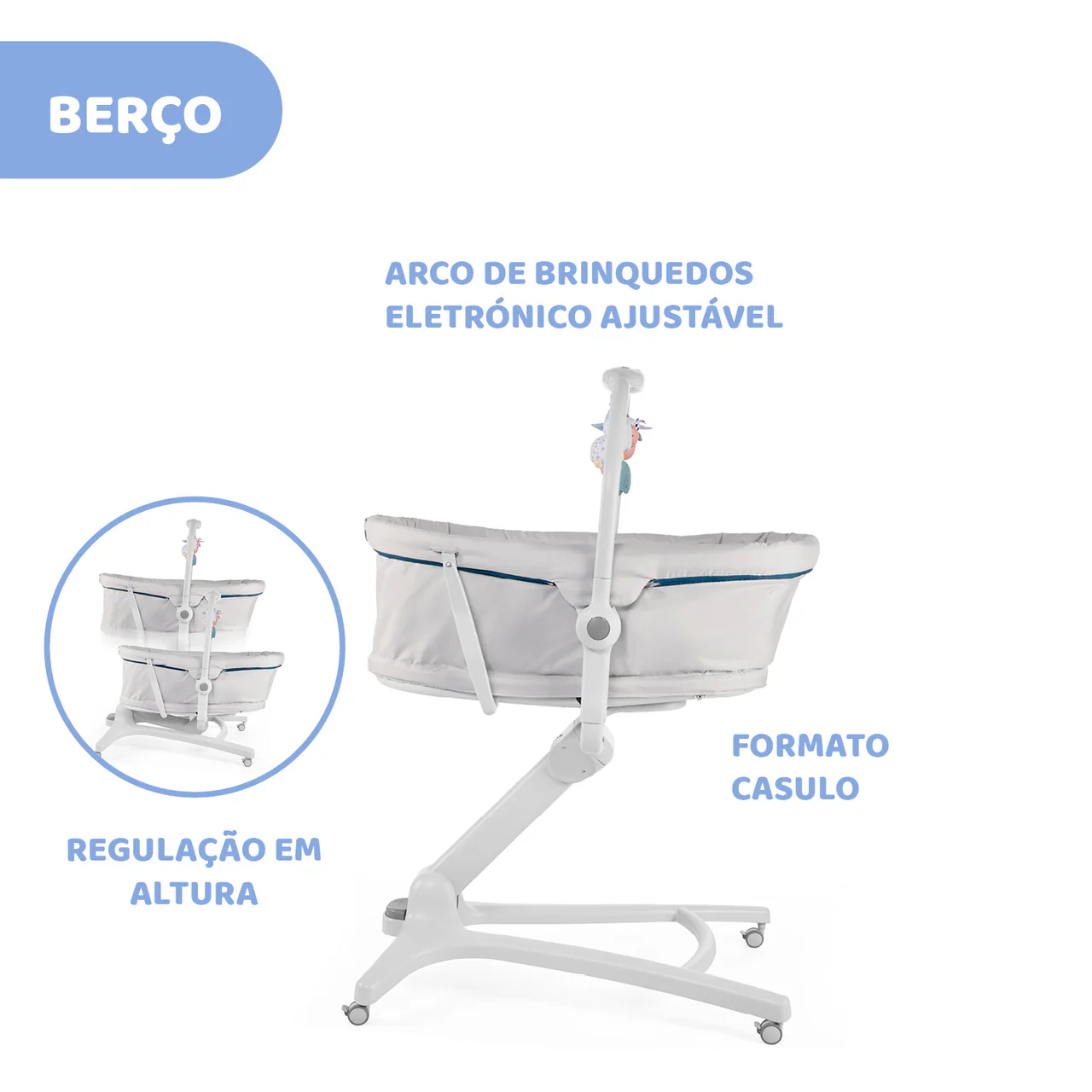 Chicco Baby Hug 4 em 1 Glacial