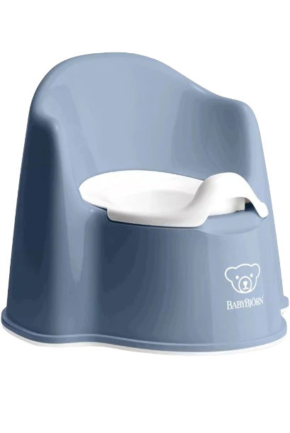 Babybjorn Bacio Potty Chair Deep Blue White