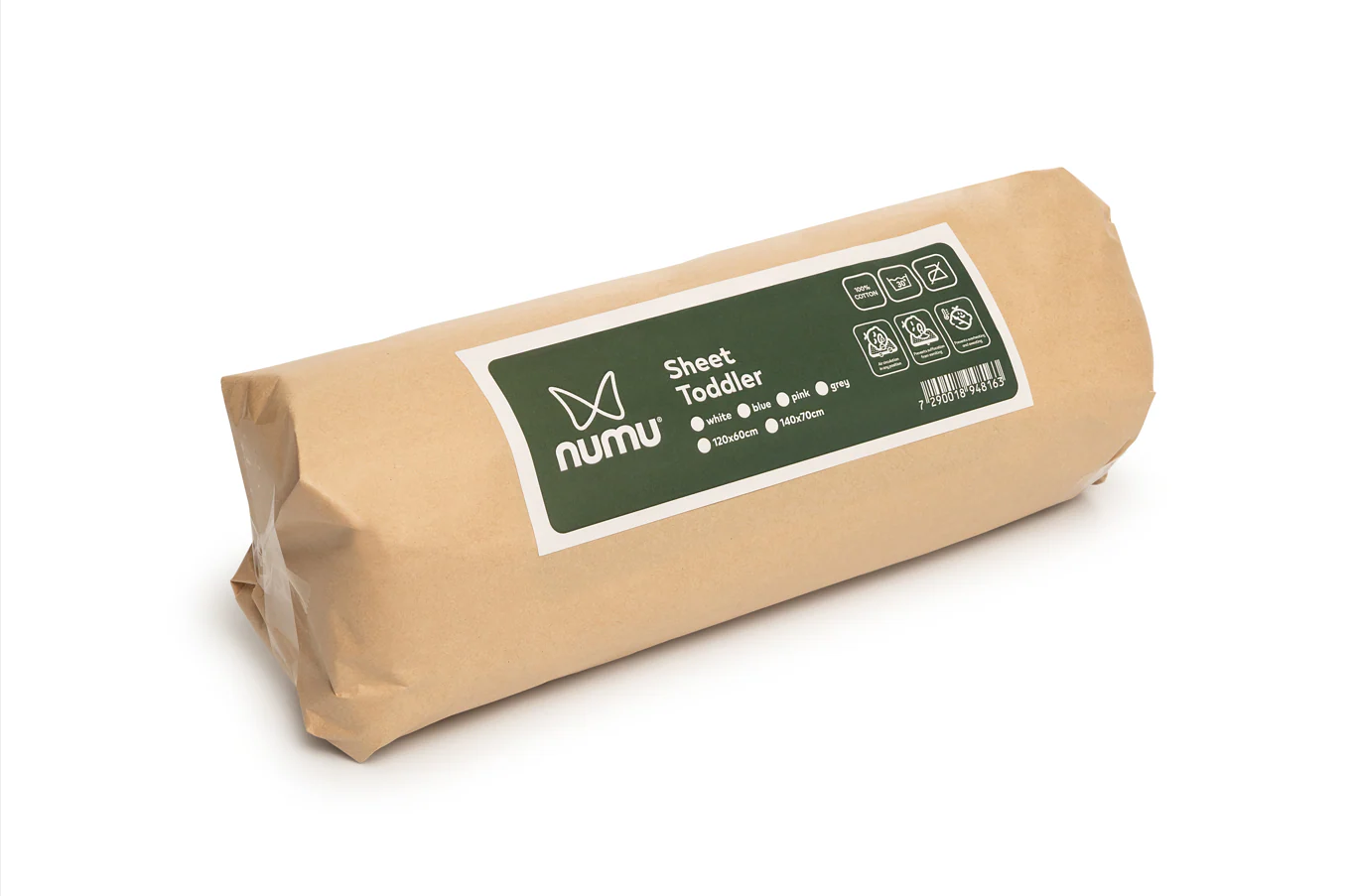 Numu Lençol Branco 120x60