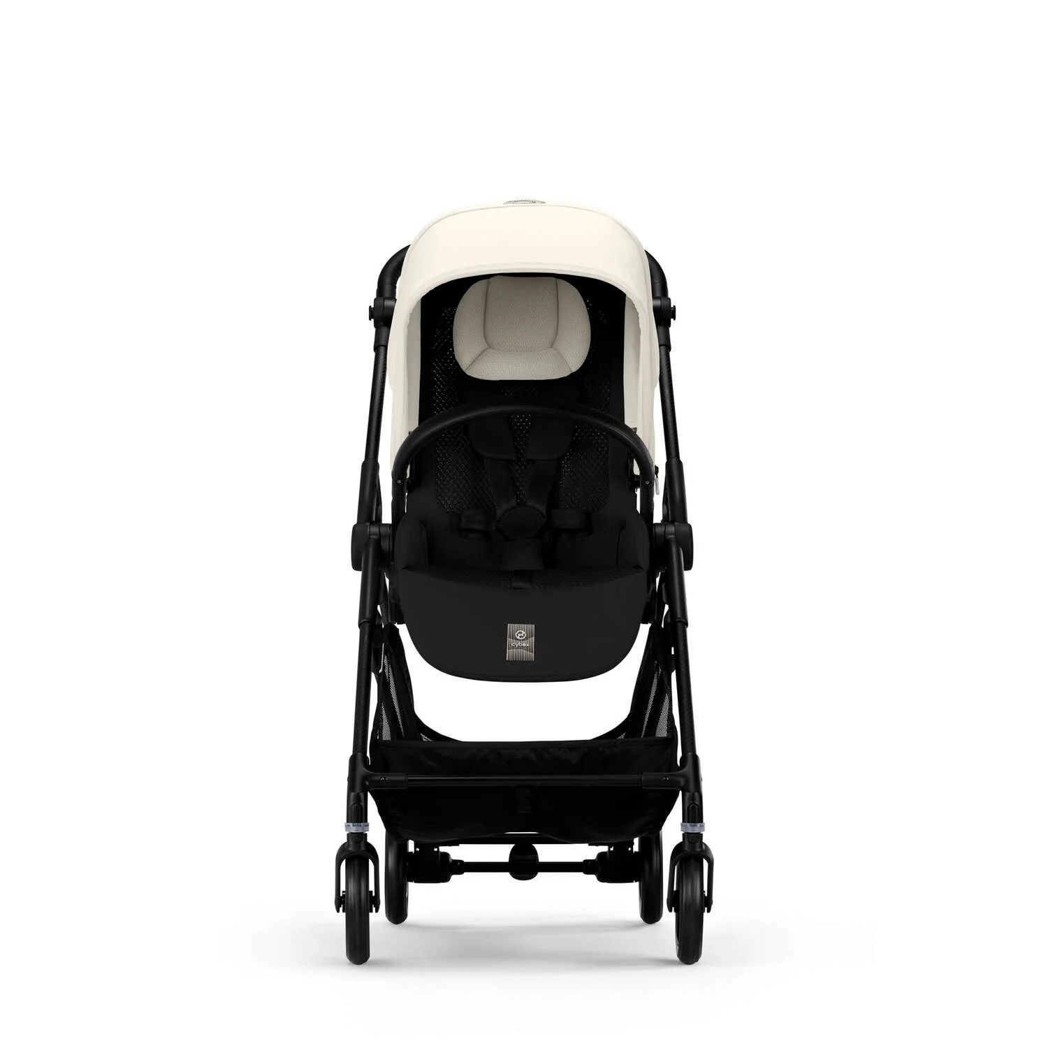 Cybex Melio Carbon Canvas White