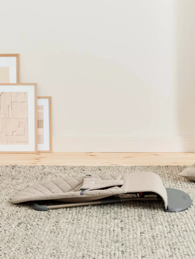 Babybjorn Espreguiçadeira Bliss Algodão Sand Grey