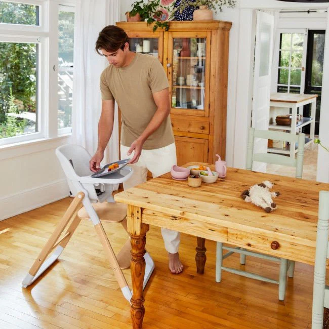 Ergobaby cadeira evolve c/assento madeira natural